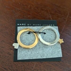 NWT Marc by Marc Jacobs Gold and Silver Rings 8